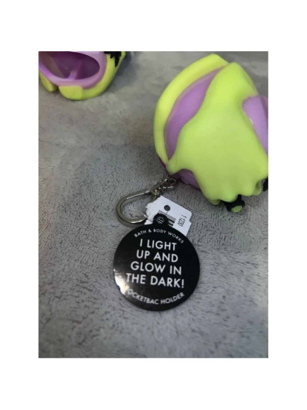 NEW! Lot of 2 Bath & Body Works Halloween 2023 LED Crystal Ball Pocket Bac